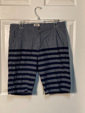 Better Unsaid brand shorts blue with stripes size 34 Men's